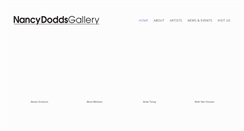 Desktop Screenshot of nancydoddsgallery.com